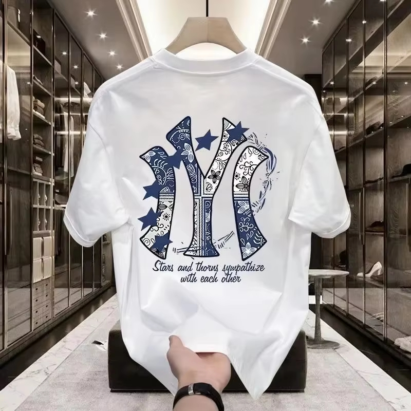 Streetwear Brand With Flower Logo - تي شيرت صيفي بتصميم زهور الكاجو