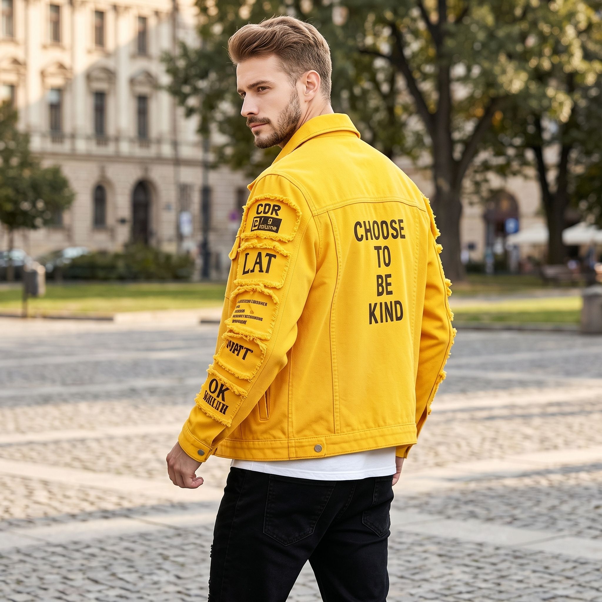 جاكيت جينز رجالي أوروبي وأمريك - مراجعة Streetwear Brand وسعره