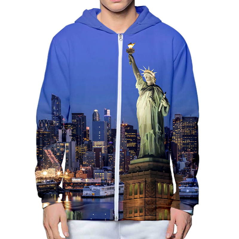 الخريف الشتاء 3D مطبوعة مدينة  - مراجعة Streetwear Brand New York وسعره