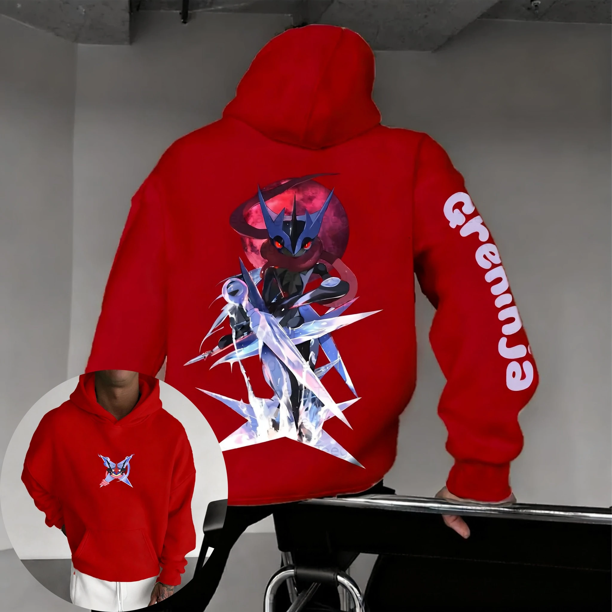 سترة بوكيمون أنيمي غرينينيا كو - مراجعة Streetwear Brand وسعره