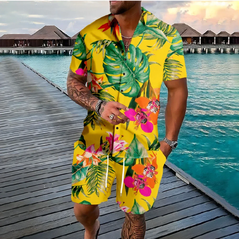 هاواي شجرة النخيل الأزهار زر ق - مراجعة Streetwear Brand With Flowers وسعره